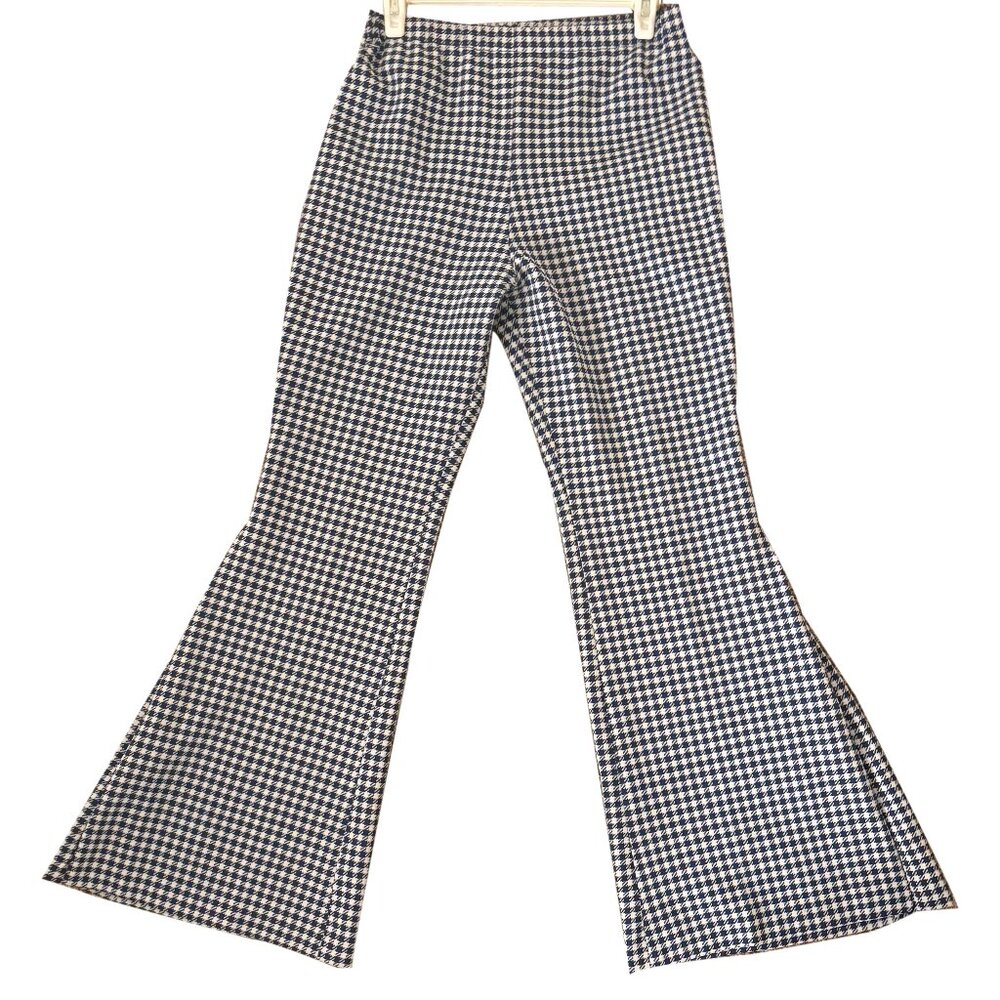 Vintage J.P. Originals Houndstooth High-Rise Ultra Flare Women's Pants SZ Medium